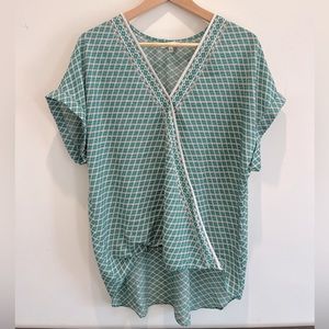 Brand New Max Studio Wrap T-Shirt Blouse